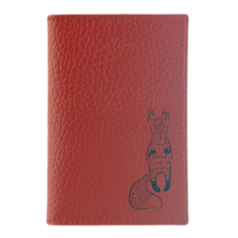 Кредитница QOPER Credit card holder fox red