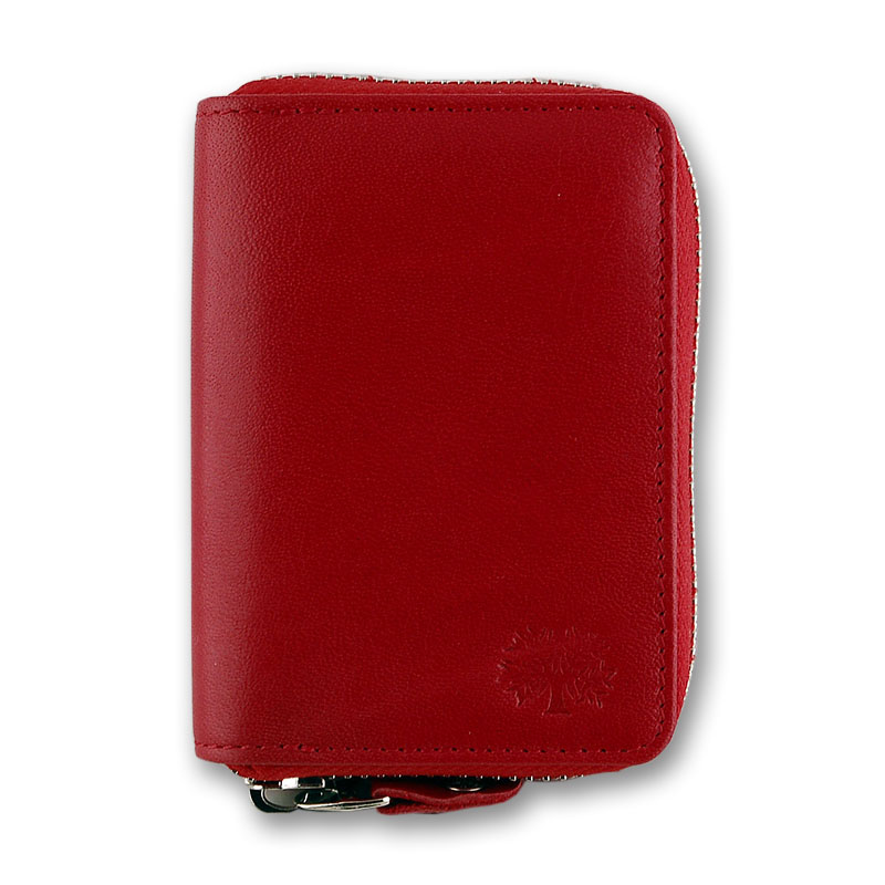 Кредитница QOPER Credit card holder red