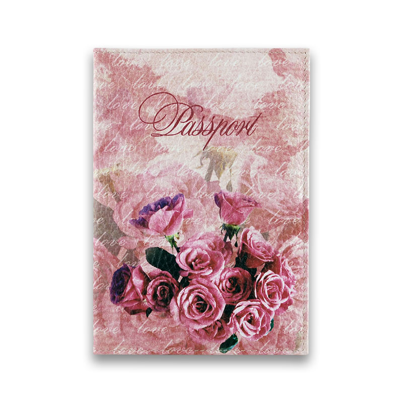 Обложка для паспорта QOPER Cover "Flowers"