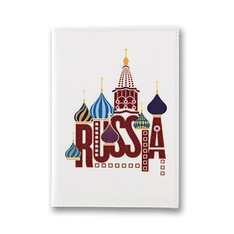 Обложка для паспорта QOPER Cover "Russia"