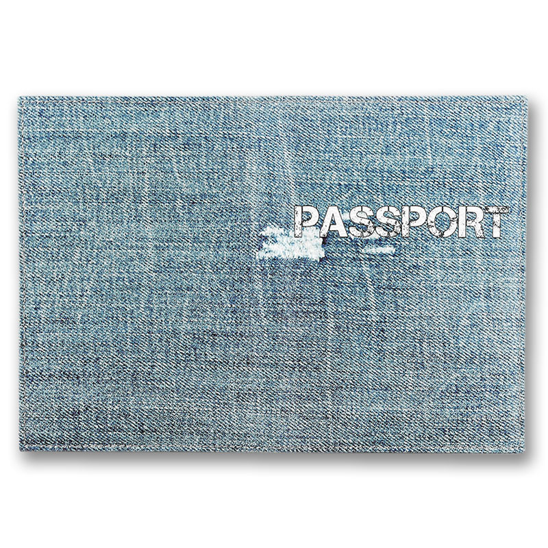 Обложка для паспорта QOPER Cover "Jeans"