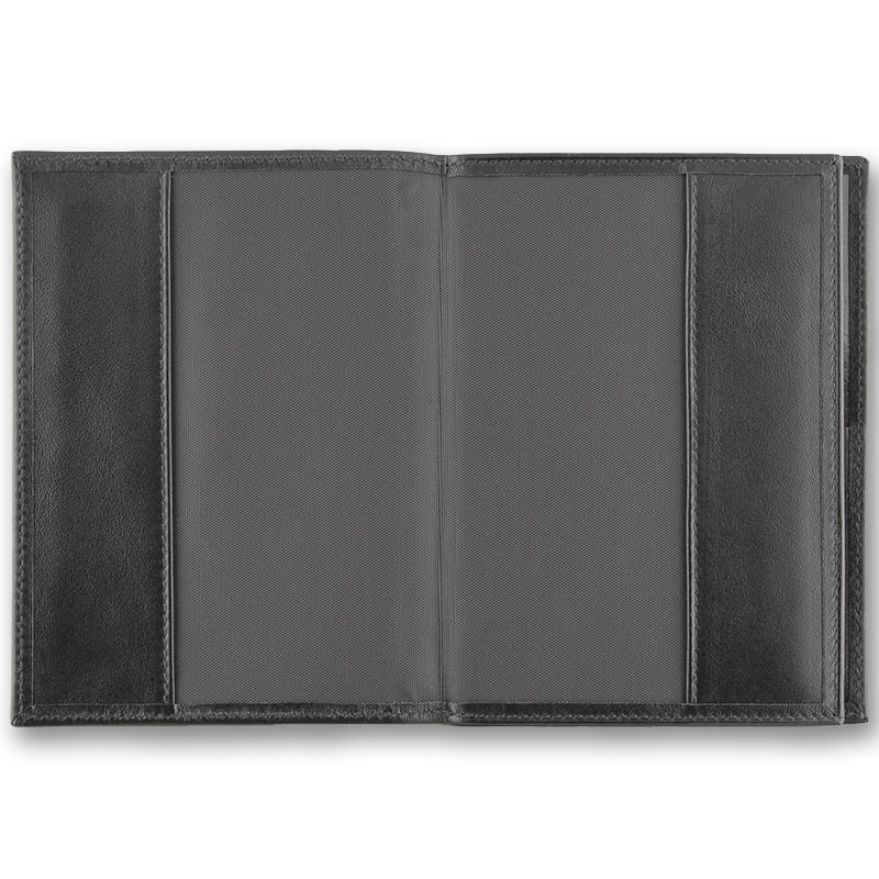 Обложка для автодокументов и паспорта QOPER Drive cover black