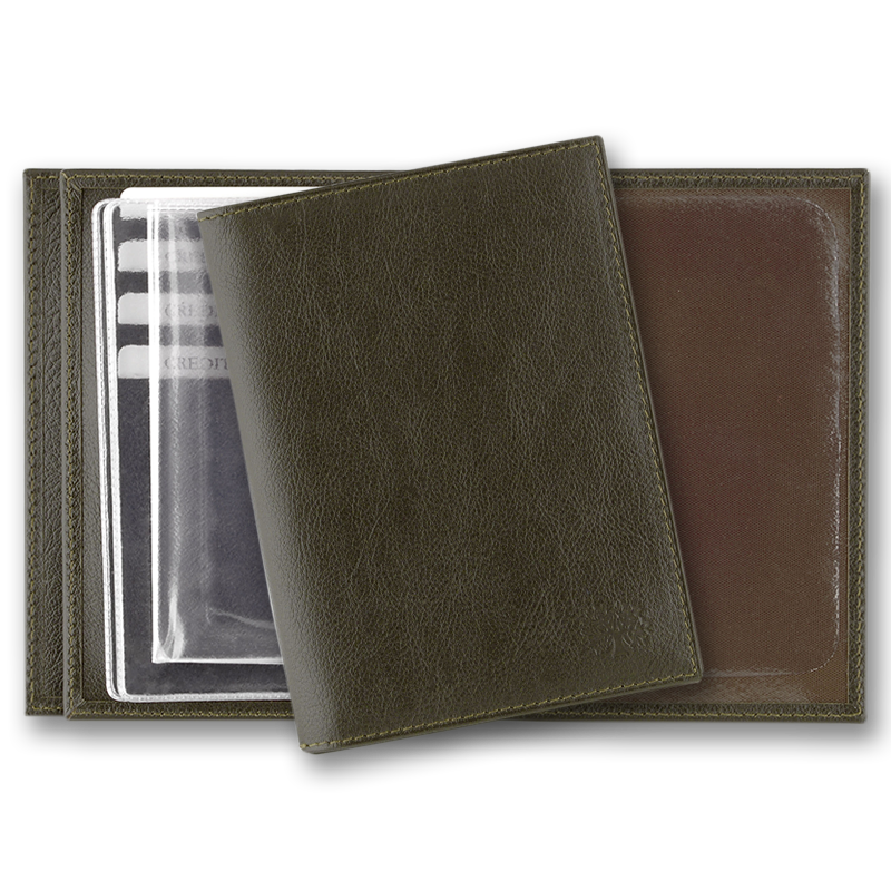 Обложка для автодокументов и паспорта QOPER Drive cover brown