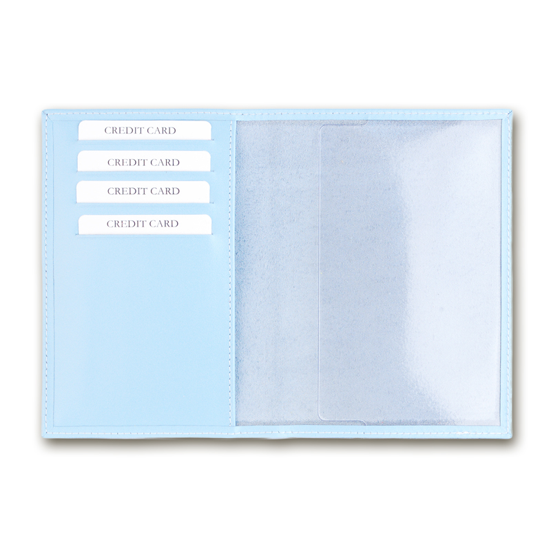 Обложка для паспорта QOPER Cover light blue